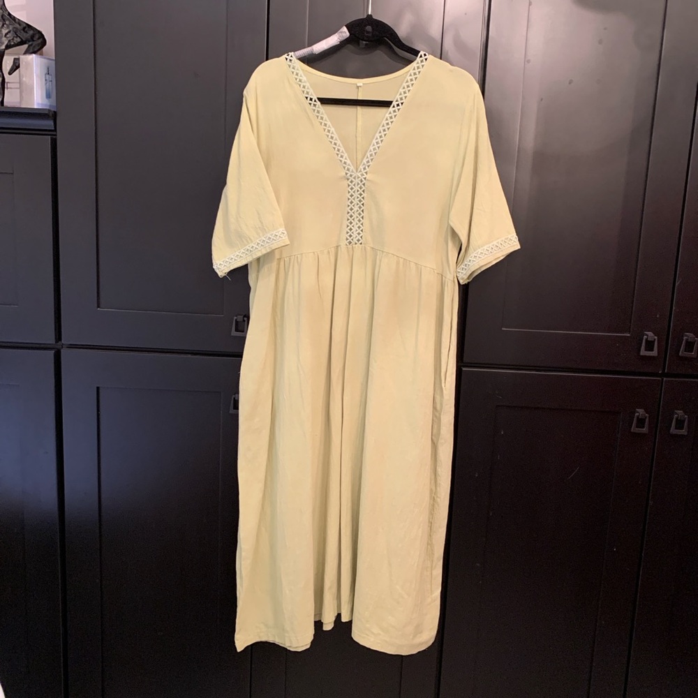 Green Maxi Dress XL